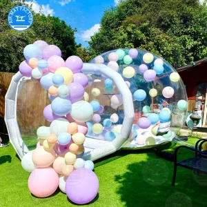 Inflatable bubble house tent