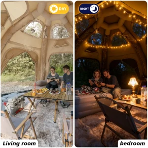 Inflatable Glamping Dome Tent