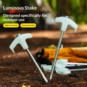 Luminous Camping Tent Ground Stakes