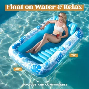 Inflatable 4 in 1 Suntan Floatie