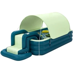 Inflatable Pool with Slide,