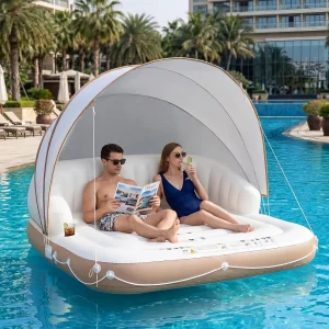 Canopy Island Inflatable Lounger