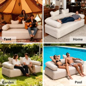 Inflatable Lounger for Camping